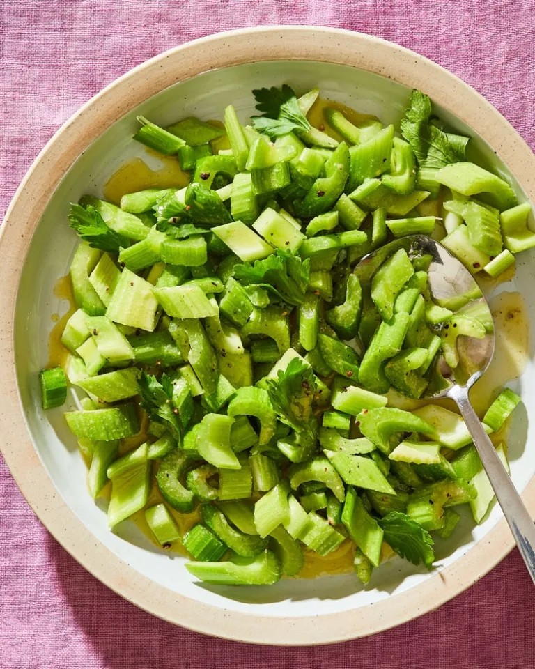 Celery Salad with Dijon Vinaigrette