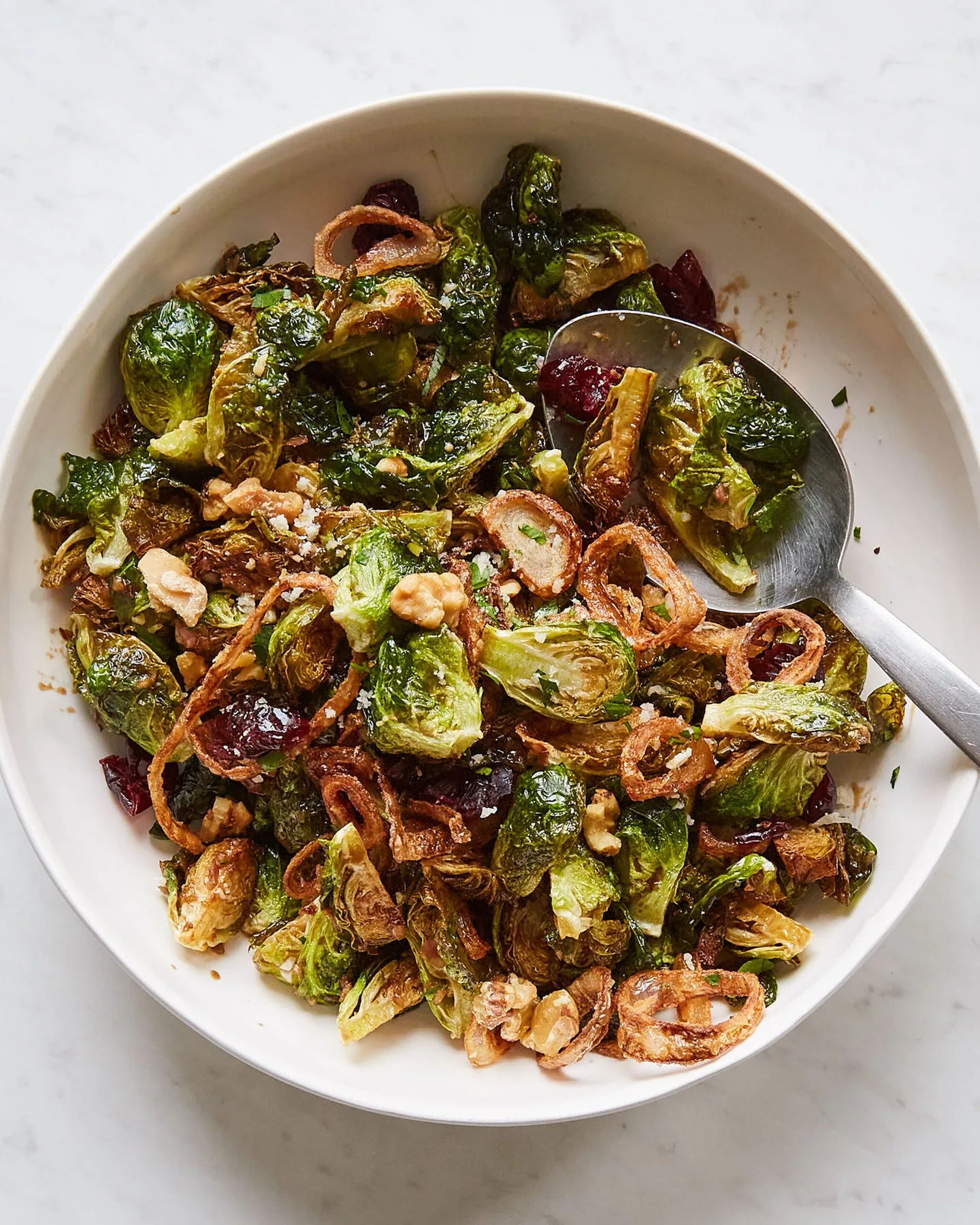 , The Best Fried Brussels Sprouts