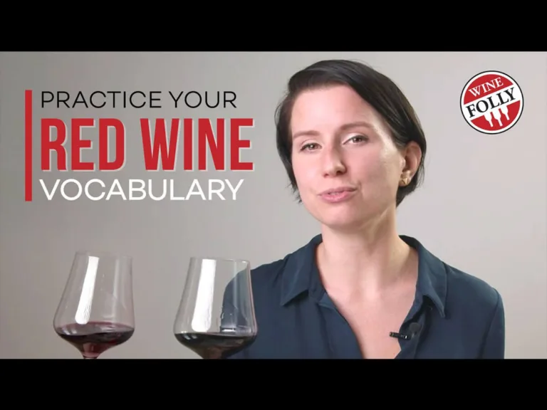 Practice Your Red Wine Vocabulary