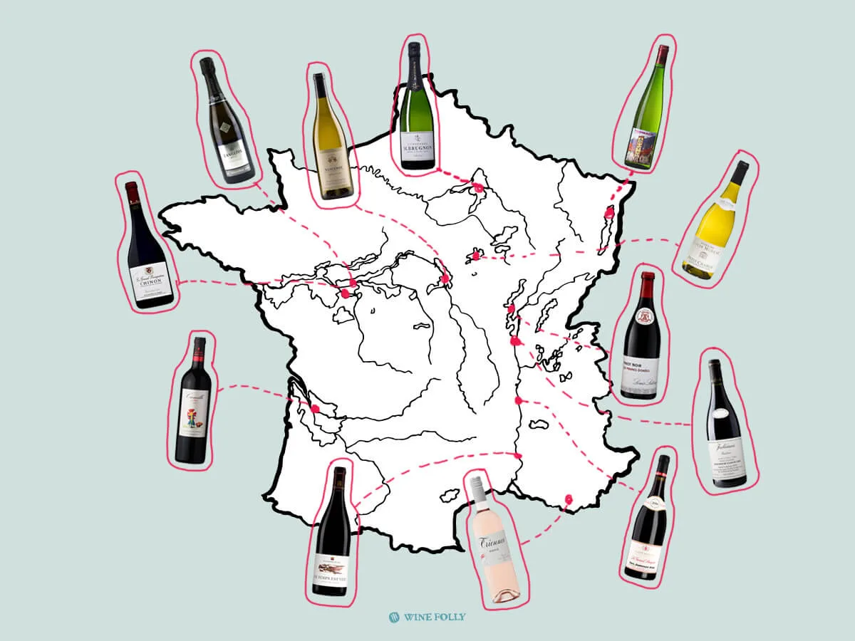 , Wine Advent Calendar of France (in 12 Bottles)