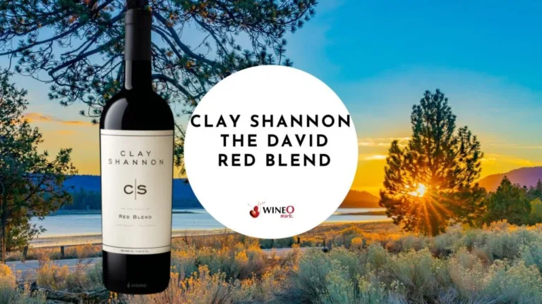 Clay Shannon The David Red Blend – WineO Mark Review