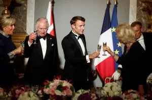 Mouton Rothschild 2004 poured at King Charles Versailles banquet