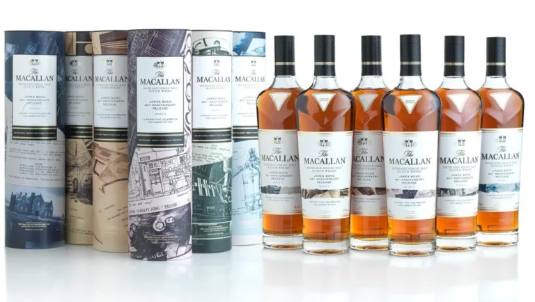 Special James Bond anniversary whisky collection comes to auction