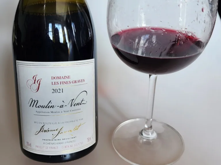 Please The Palate Wine of the Week: Domaine Les Fines Graves Moulin-a-Vent 2021, Beaujolais, France