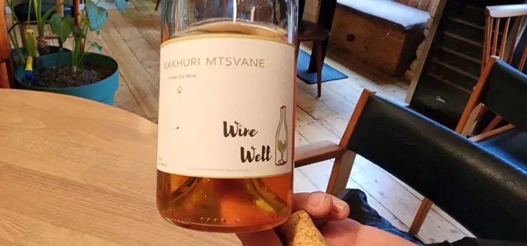 Please The Palate Wine of  the Week: Wine Well 2022 Kakhuri Mtsvane Amber Dry Wine, Kakheti, Georgia