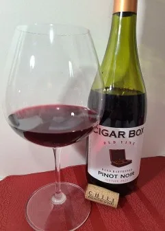 Quick Review: Chile’s Cigar Box Old Vine Pinot Noir 2022PR SAMPLE 