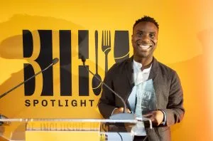 Jimi Famurewa honoured as Writer of the Year at the 2023 Be Inclusive Hospitality Spotlight Awards