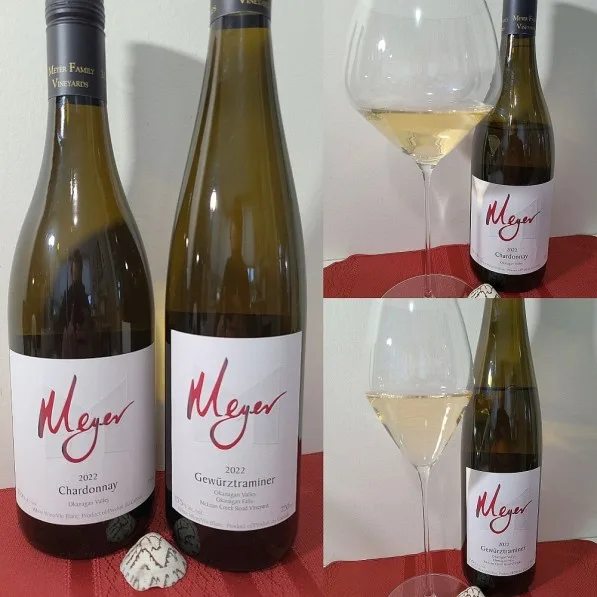 Dreaming of Sunny Days With BC’s Meyer Chardonnay and Gewurztraminer 2022PR SAMPLE 