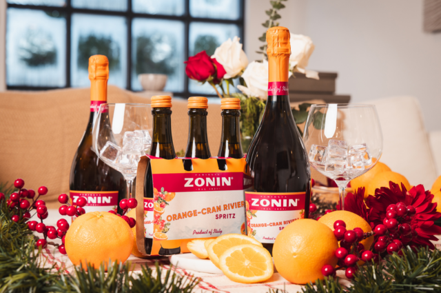 , Zone-In™ on Holidays Made for Popping: Introducing Zonin® Orange-Cran Riviera Spritz