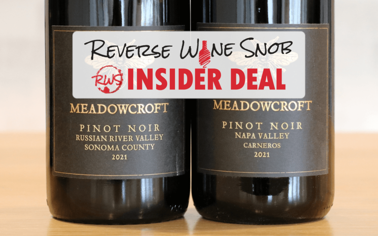 INSIDER DEAL! Meadowcroft Carneros And Russian River Valley Pinot Noir