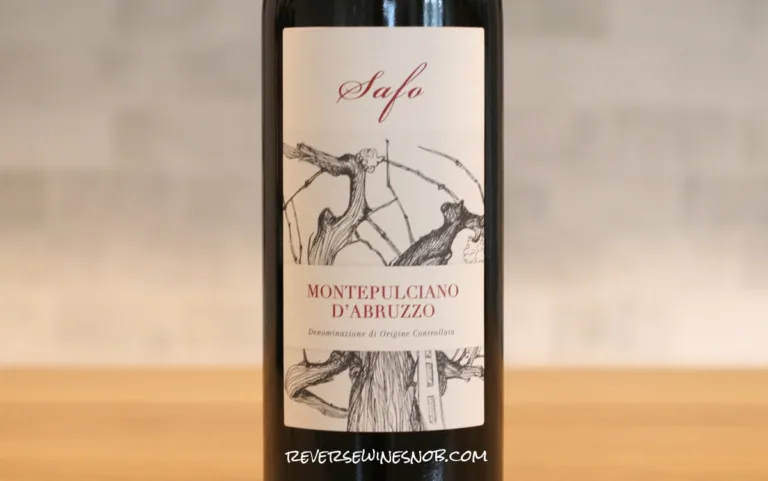 Safo Montepulciano d&#8217;Abruzzo From Aldi &#8211; Simple But Pleasing