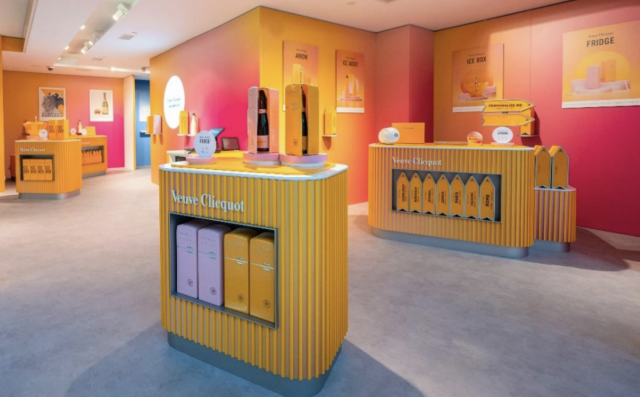 Veuve Clicquot’s 250th anniversary continues at Charles de Gaulle