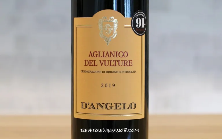 D&#8217;Angelo Aglianico Del Vulture &#8211; Tannic, Chewy And Delicious