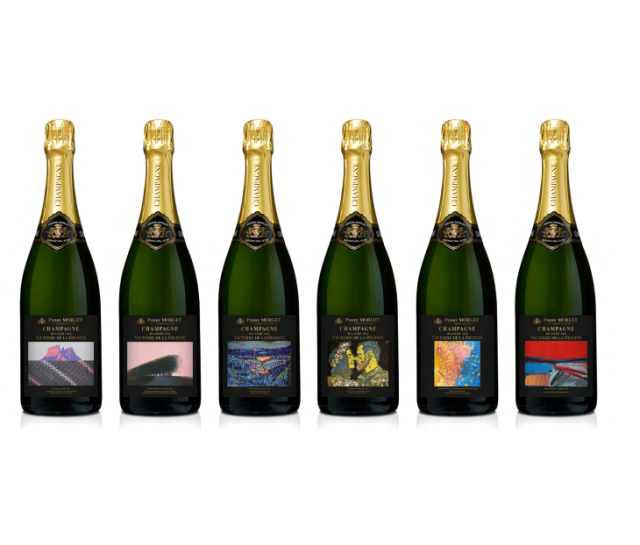 Ukrainian artists feature on Champagne bottles for charity