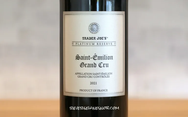 Trader Joe&#8217;s Platinum Reserve Saint-Émilion Grand Cru Review