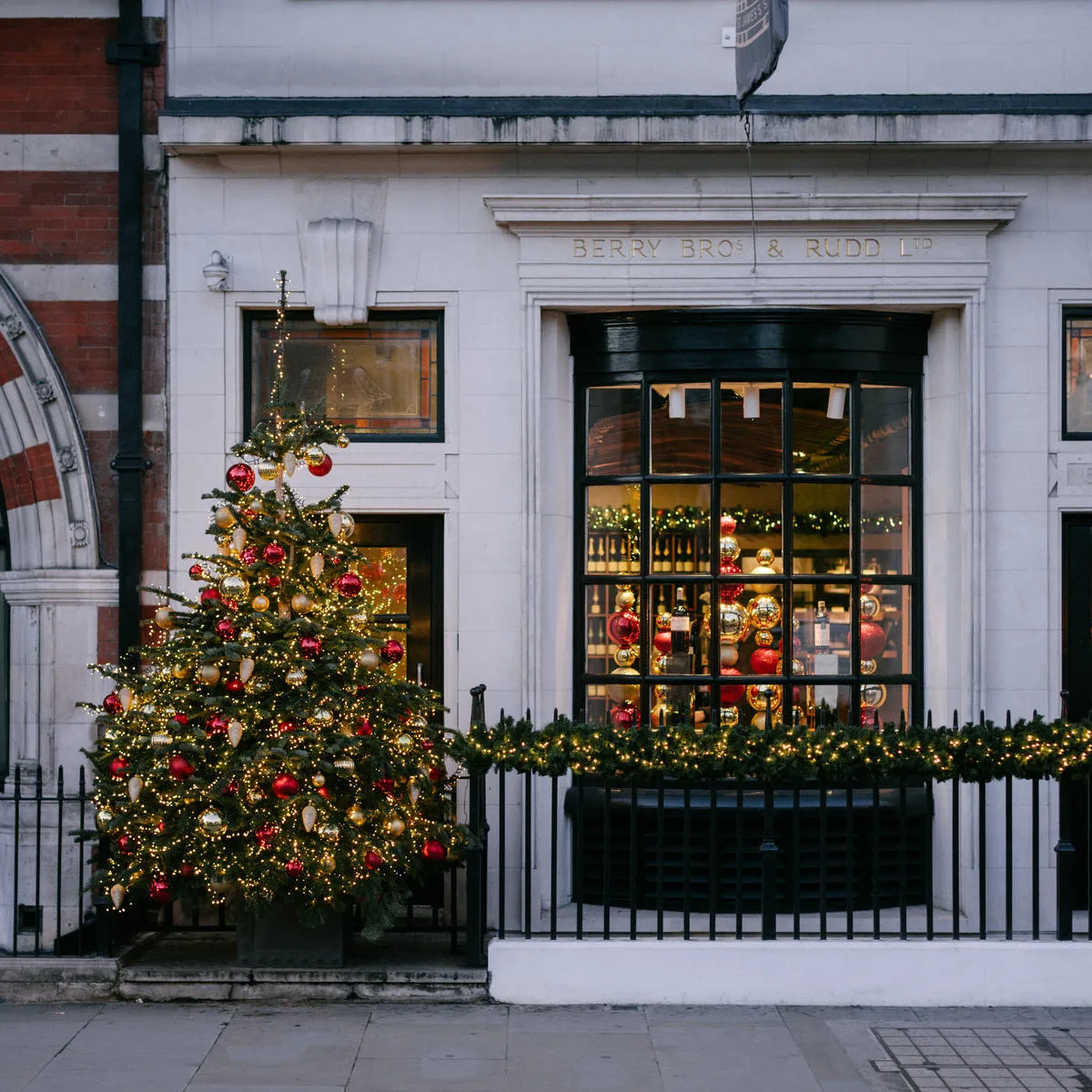 , Berry Bros. &amp; Rudd then and now: Christmas