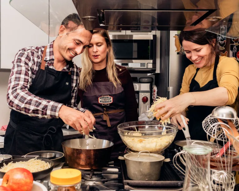 Lessons From a Fondue Fête with Two Wisconsin Cheesemakers