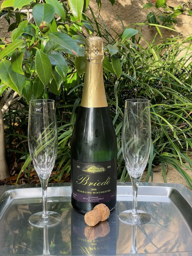 Behind the Cork™ &#8211; Briede Family Vineyards Sparkling Winchester