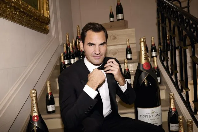 Roger Federer stars in new Moët &amp; Chandon ad