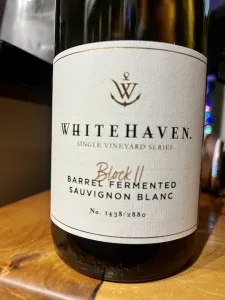 Quick Review: Whitehaven Block 11 Barrel Fermented Marlborough Sauvignon Blanc 2022