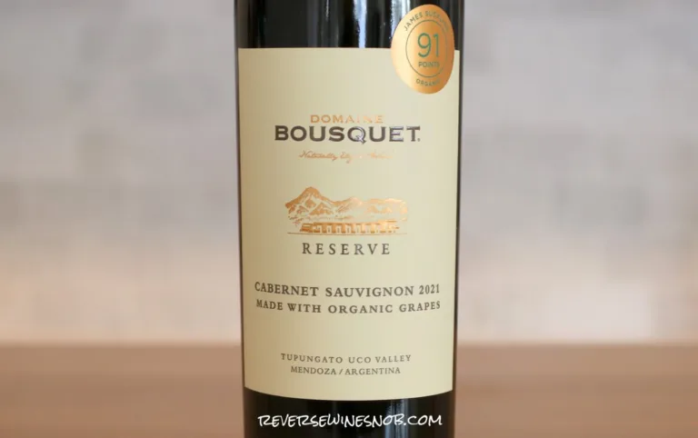 Domaine Bousquet Reserve Organic Cabernet Sauvignon Review