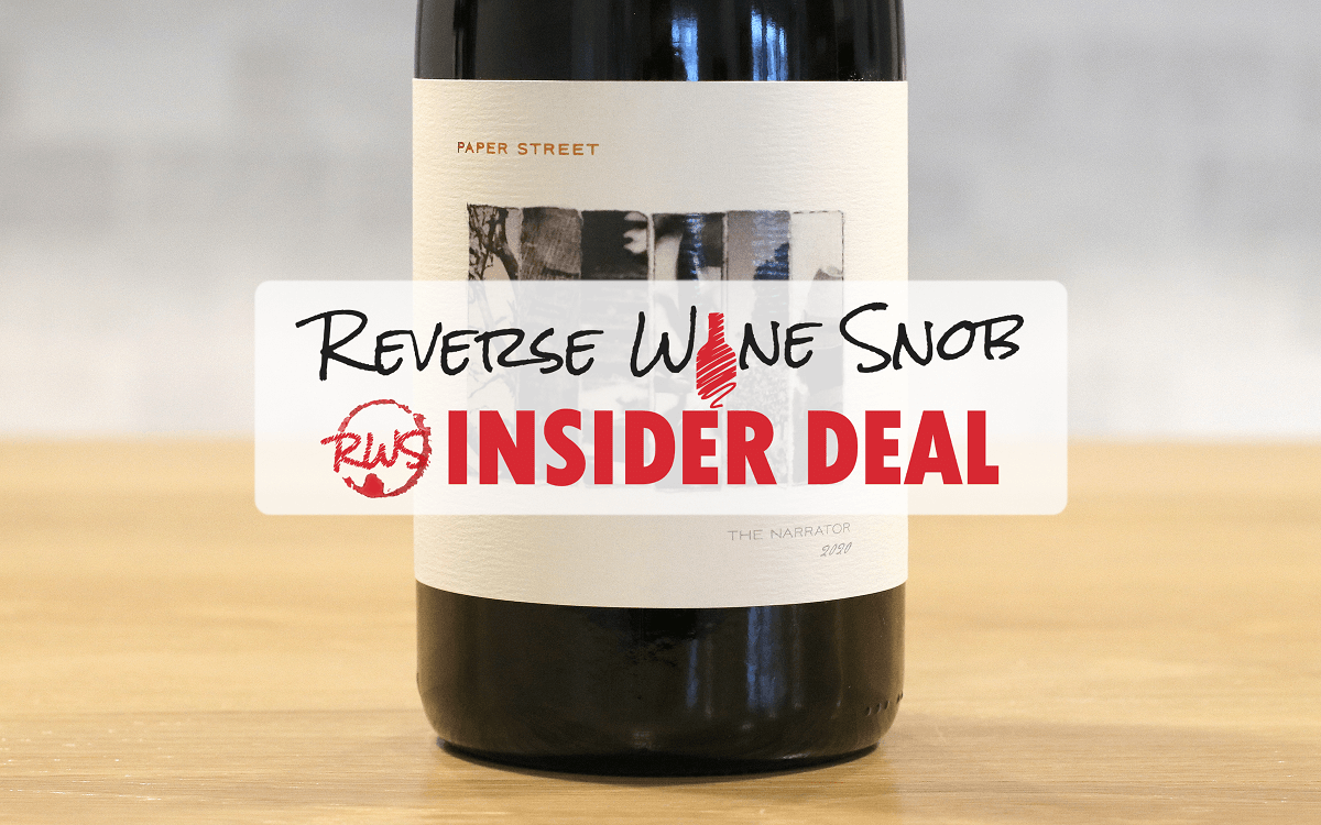 , INSIDER DEAL! J Dusi Paper Street The Narrator Red Blend &#8211; Pure Decadence