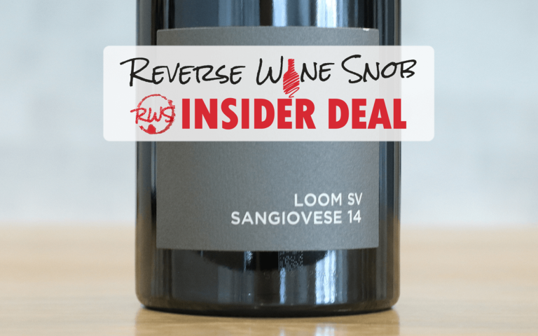 INSIDER DEAL! Loom SV Sangiovese &#8211; A Revelation