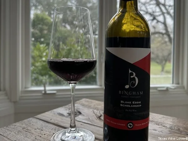 Buy This Bingham Family Vineyards Texas Wine and Help Students