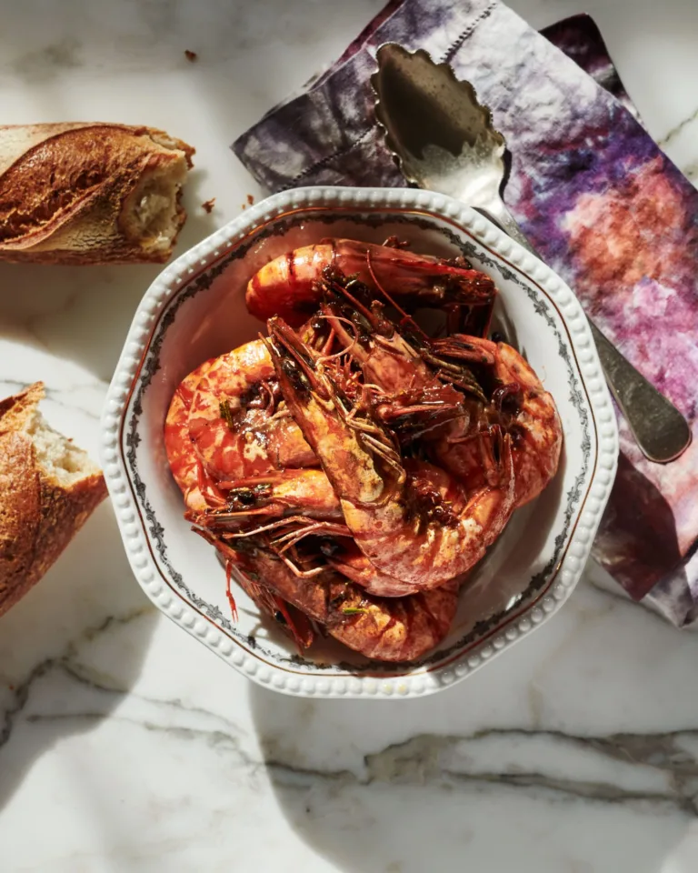 New Orleans Barbecue Shrimp for a Crowd