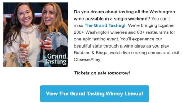 Get Your Tickets for Taste Washington 2024