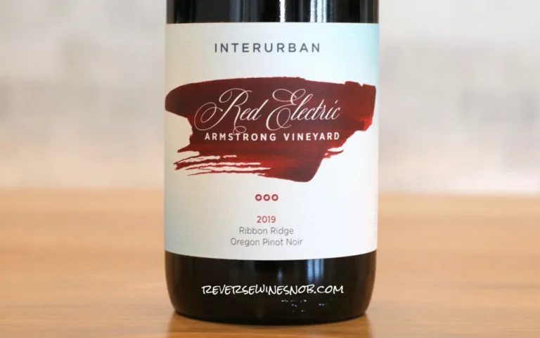 Red Electric Interurban Pinot Noir &#8211; Willamette Valley Goodness