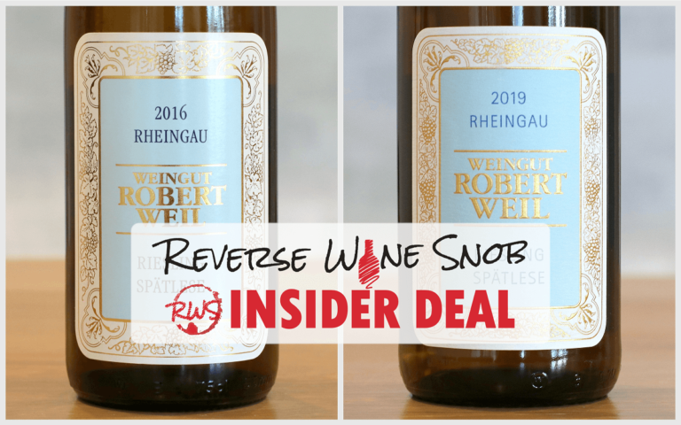 INSIDER DEAL! Weingut Robert Weil Riesling Spätlese &#8211; Spectacular!