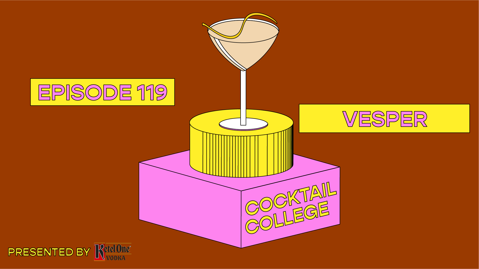 , The Cocktail College Podcast: The Vesper, Revisited