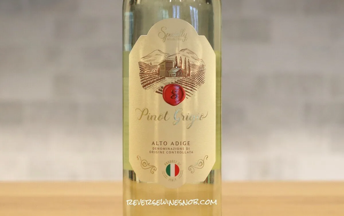 , Aldi Specially Selected Alto Adige Pinot Grigio Review