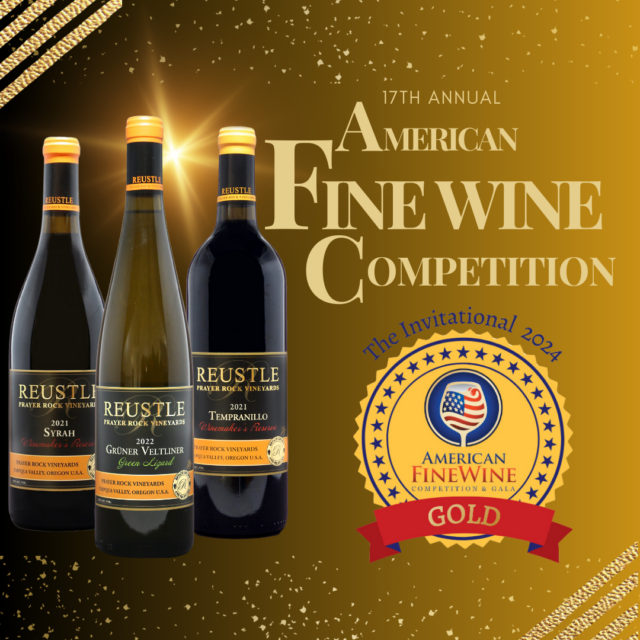 The Midas Touch: Reustle Wins a Staggering 9 Gold Medals at American Fine Wine Competition