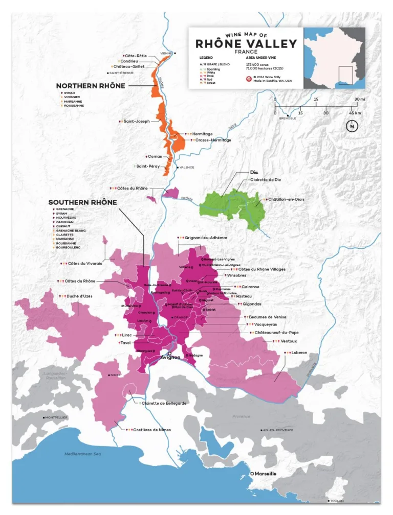 Gigondas, One of The Rhone Valley&#8217;s Finest Red Wines