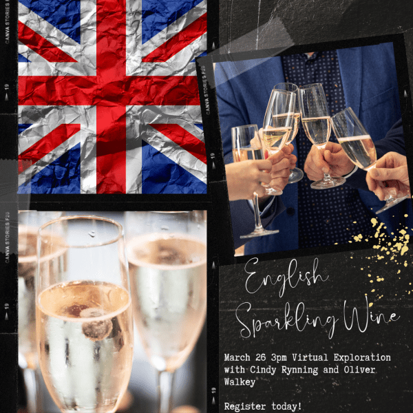 Your Invitation to Join the Snapshot Chat – English Sparkling Wine on March 26, 2024