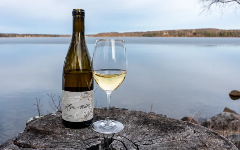 Cabin Chores, Pizza and a Great Bottle of Wine