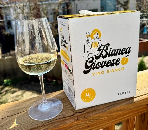 Giovese Family Wines Debuts Bianca Giovese Vino Bianco, the Third Release from Acclaimed Sandy Giovese and Rosie Giovese Boxed Wines