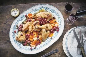 Perfect Pairing: Chicken with grapes, olives &amp; sage