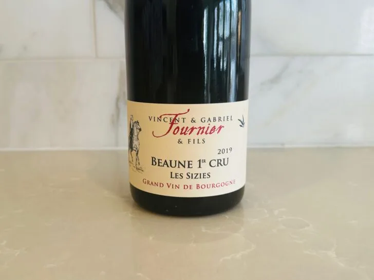 2019 Vincent &amp; Gabriel Fournier Les Sizies Beaune 1er Cru