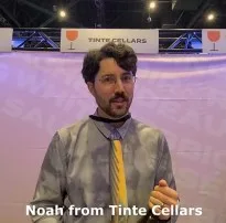 My Video Interview with Noah from Tinte Cellars at Taste Washington 2024