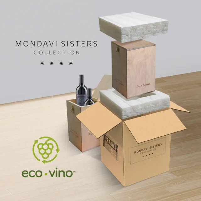 Mondavi Sisters’ Collection Selects EcoVino for Sustainable Wine Shipping