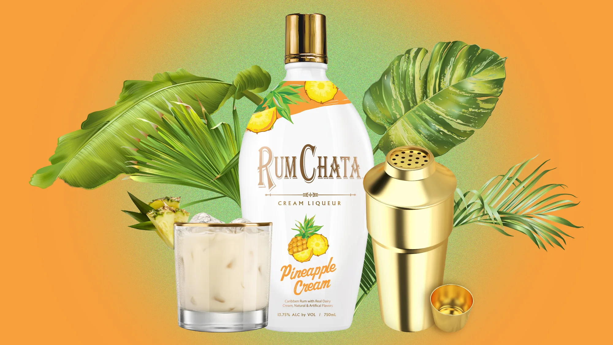 , 5 Steps to Throwing a Tropical Staycation, Featuring RumChata Pineapple Cream