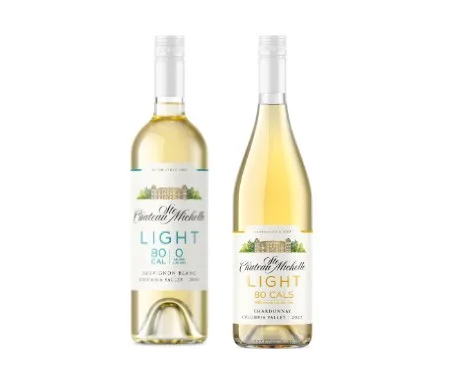 Ste. Michelle Introduces Chateau Ste. Michelle LIGHT Chardonnay and Sauvignon Blanc