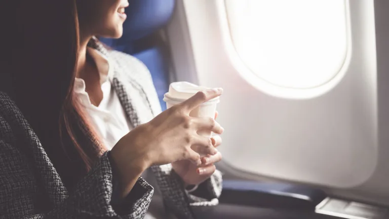 Former Flight Attendant Reveals Why You Should Never Drink Coffee or Tea on a Plane