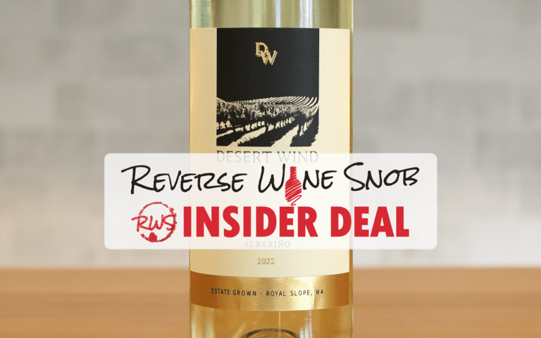 INSIDER DEAL! Desert Wind Albarino Over HALF OFF!