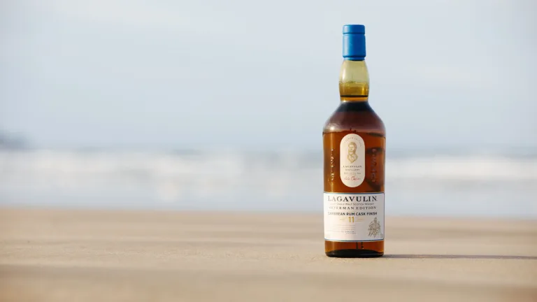 Nick Offerman Debuts 4th Lagavulin Collab: An 11-Year Scotch Finished in Caribbean Rum Casks