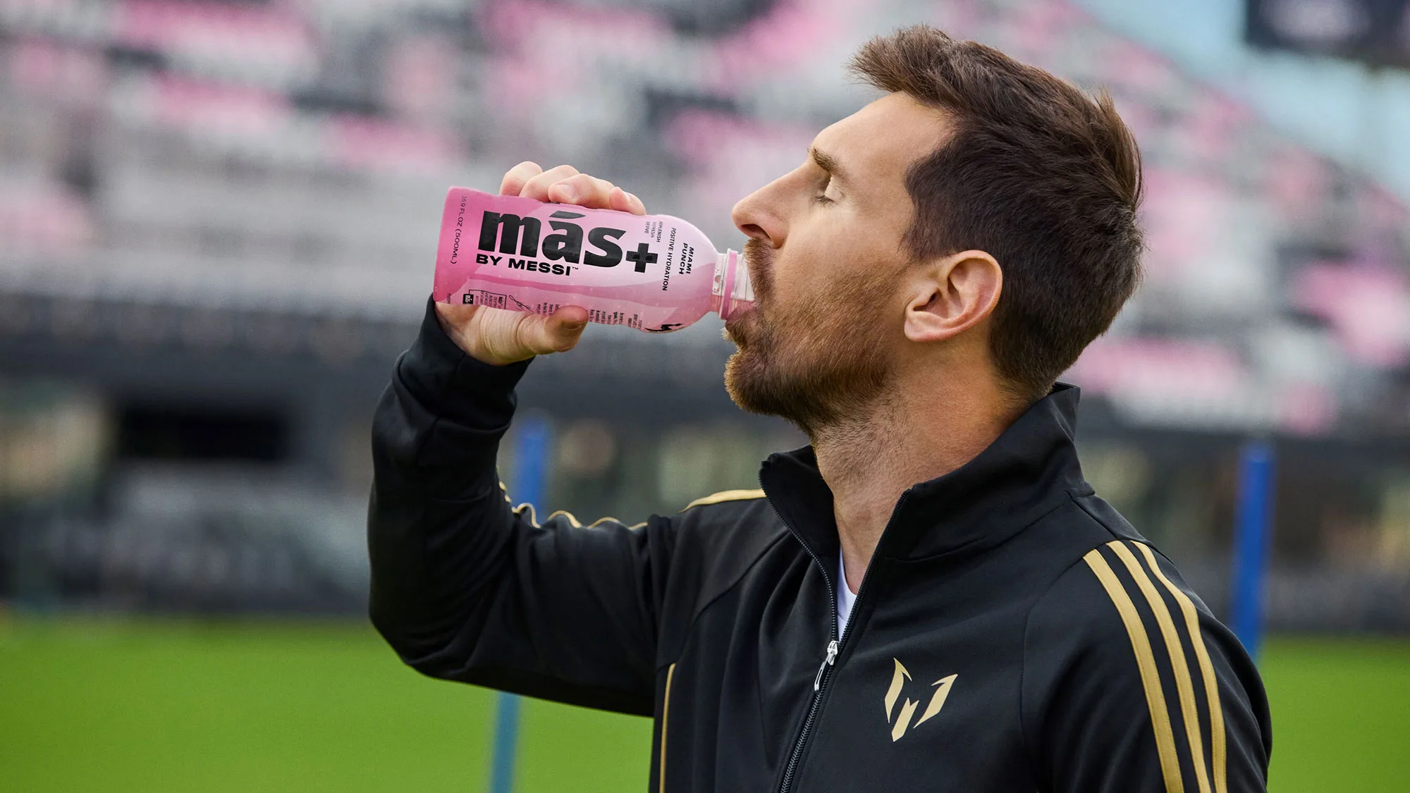 , Lionel Messi Launches New Sports Drink Más+