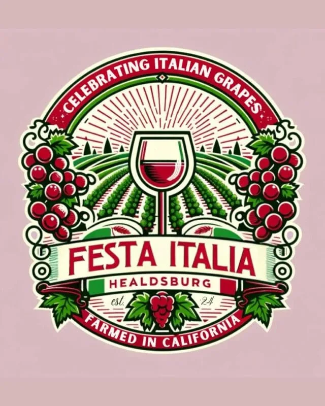 Announcing the Inaugural Festa Italia di Healdsburg